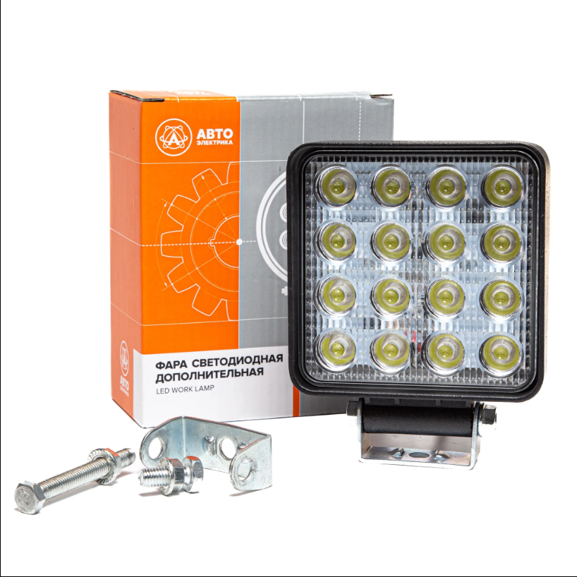 AE48S-16LED-55PC Фара  квадратная   S2
